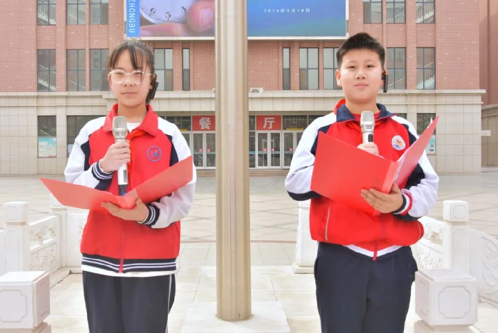 养成良好习惯，铸就精彩人生 |滨州渤海中学初中部北校区主题升旗仪式